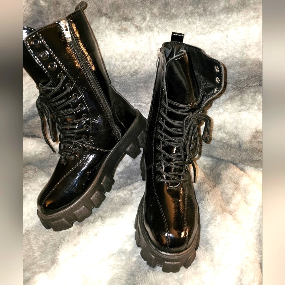 Combat Boots Black